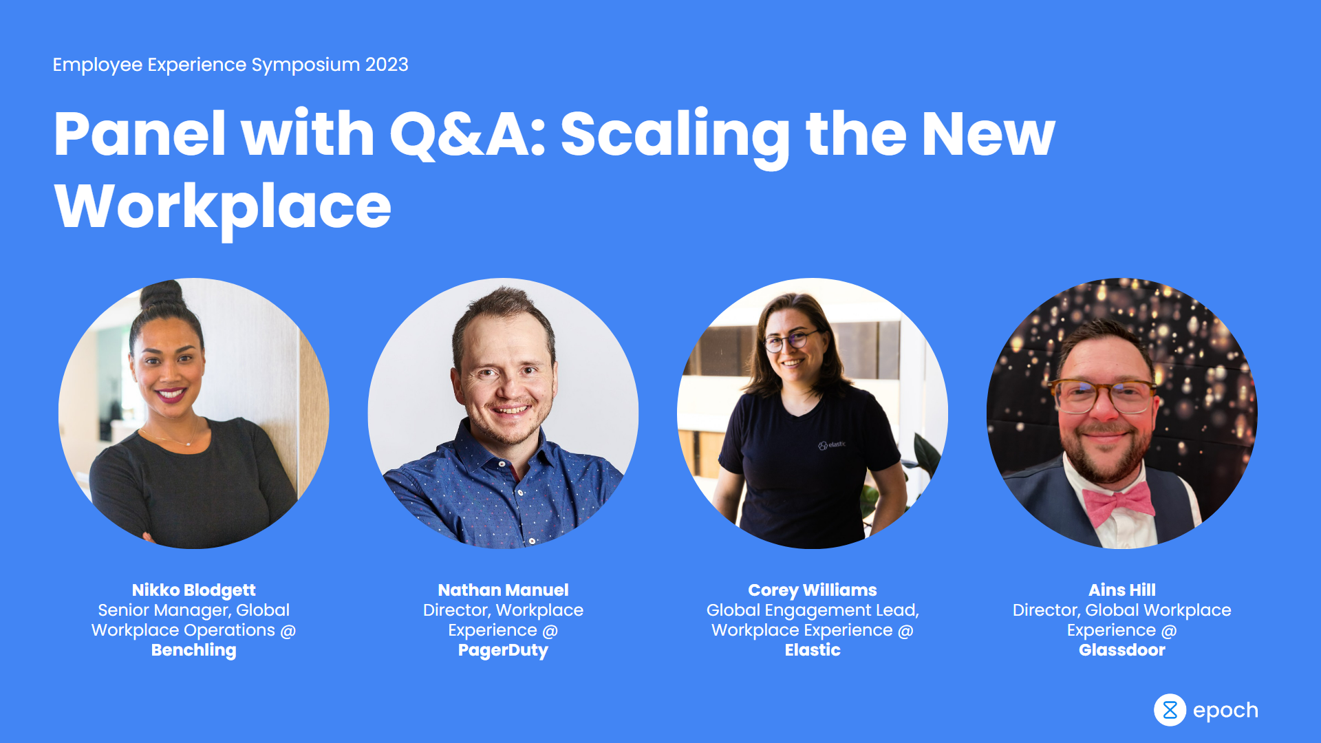 Epoch [Panel] Scaling and Navigating the New Workplace